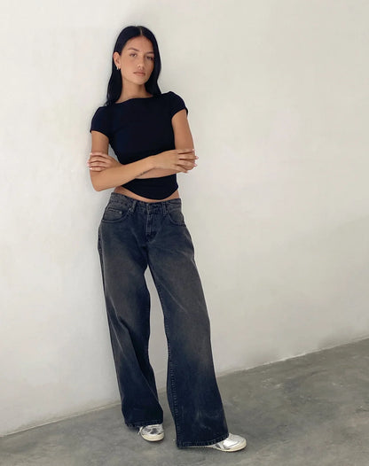 LOW RISE JEANS